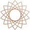 Ekena Millwork Eleanor Wood Fretwork Pierced Ceiling Medallion, Cherry, 40"OD x 15 3/8"ID x 3/8"T CMWP40X40X0375EACH - alternate 1